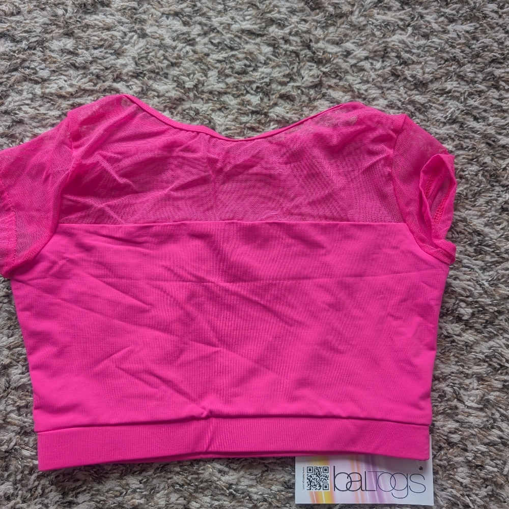 Dance Crop Top Youth Xl Nwt